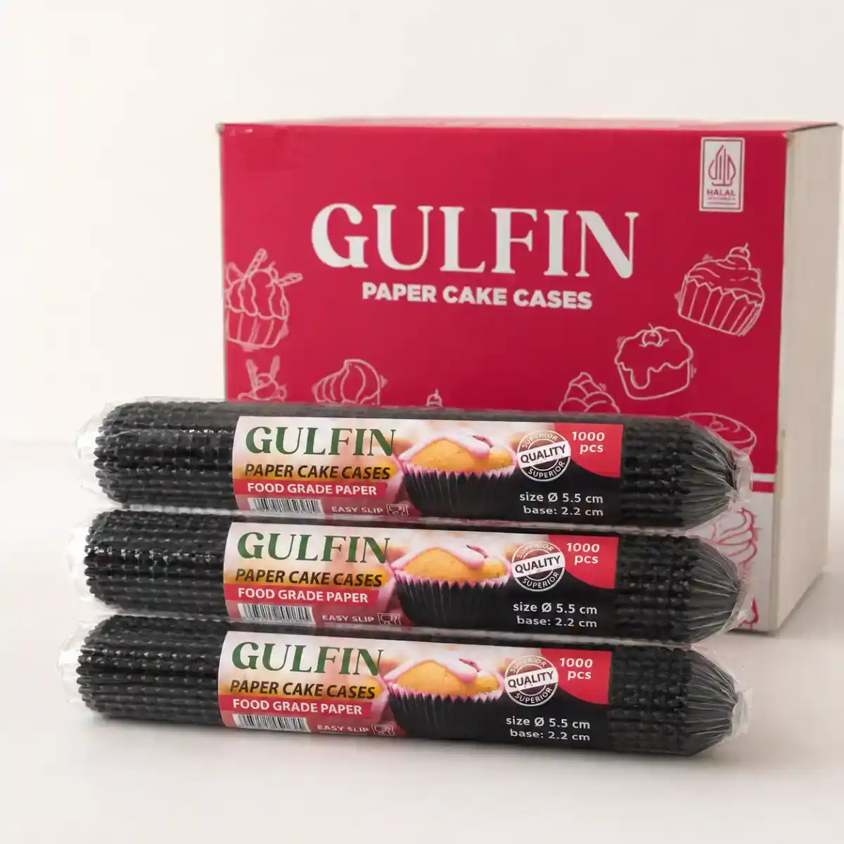 Gulfin Cake Cases 10.5cm Floral